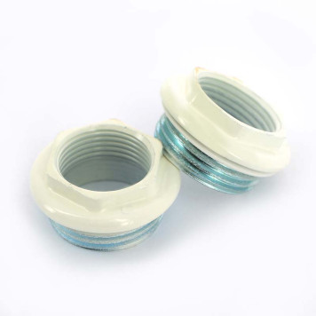 Комплект для подключения радиатора UNI-FITT 1х3/4 RAL9010-5
