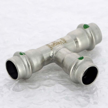 Тройник пресс нержавеющая сталь Sanpress Inox VIEGA 15-1