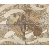 Frades Conjunto Floral Beige Панно комплект из 2 плиток 250х600 мм/500х600 мм