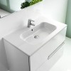 Roca Victoria Nord Ice edition Тумба подвесная 80x45x55см, c 2 ящиками, цвет: белый. Z.RU93.0.273.1