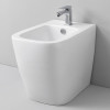 Artceram A16 Биде напольное 36х52 см, 1 отверстие, цвет: матовый белый. ASB002 05 00