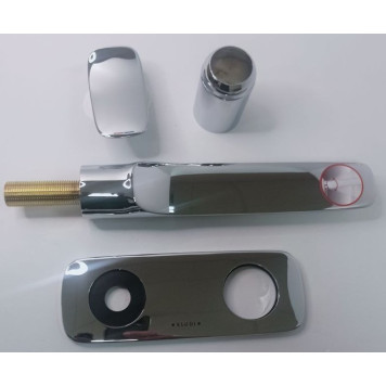 SaleKludi532450575 Ambienta Смеситель для раковины 226 мм, на 2 отв., настен. (внеш. монт. часть) Sale532450575_1072