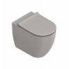 Catalano Sfera Унитаз напольный 54x35см Rimless, цвет: Tortora Satinato. 0514550032