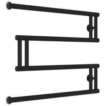 Сунержа High-Tech Полотенцесушитель водяной 65x50h, цвет: матовый черный 31-4050-5065