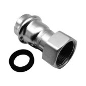 Фитинги под пресс-инструмент Пресс-фитинг из нержавеющей стали с накидной гайкой 42х1 1/2 KW.SP908004208