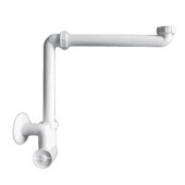 Laufen Libertyline Сифон для раковины, трубный, цвет: белый. 8.9425.0.000.000.1