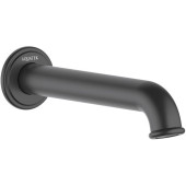 AQ1541MB КЛАССИК излив для ванны 182 мм, матовый черный AQ1541MB