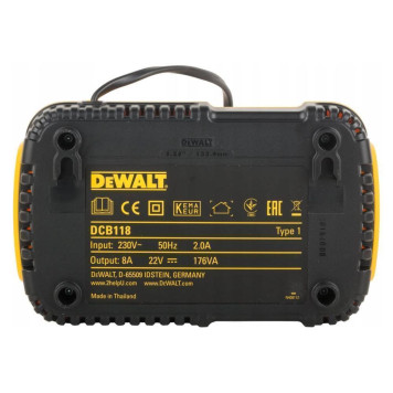 Набор Зарядное устройство DeWalt универсальное DCB118 (DCB118) и 2 батареи DeWalt DCB546 (6,0 Ач) XR FLEXVOLT-3