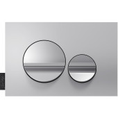 E20859-CP-MTC Панель смыва круглый дизайн мат хром и глянц хром E20859-CP-MTC
