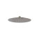 Newform X-STEEL 316 Верхний душ, d25см, без кронштейна, G1/2 , цвет: INOX. 29392X.50.050