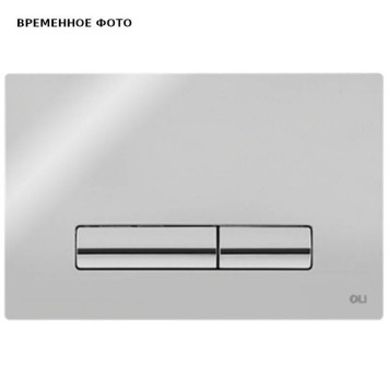 Кнопка смыва OLIpure GLAM 192905/139179, пластик, хром