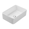 Roca Mila Раковина накладная 50x35x19см, без отв., цвет: белый. 7.3270.0.B00.0