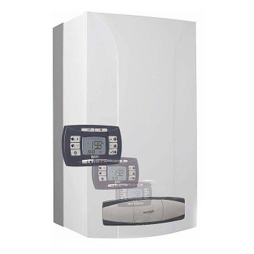 Котел настенный газовый BAXI NUVOLA-3 Comfort двухконтурный с открытой камерой сгорания 24кВт-2