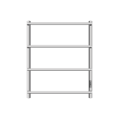 Полотенцесушитель электрический Primoclima Step E Graphite 6050 4 Step E Graphite 60*50 4