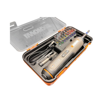 Отвертка аккумуляторная WORX WX240, 4В, 5Нм, 1,5Ач, набор оснастки-6