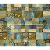 Frades Mosaico Beige Панно комплект из 2 плиток 250х600 мм/500х600 мм