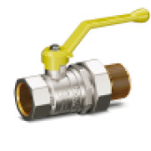 Краны шаровые Кран шаровой латунный LD Pride 47.20.B-Н.Р.GAS для газа, вн./нар. резьба, ручка-рычаг, 3/4 LD 47.353.20