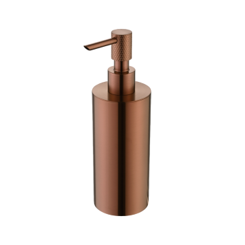 Boheme Uno Дозатор жидкого мыла, настольный, латунная колба, цвет: copper brushed 10980-CB