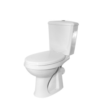 43901110302 Унитаз-компактЭлисса - ОптимаСтандарт, подвод воды нижний, косой выпуск (старый арт. 43901130302) 43901110302