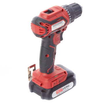 Шуруповерт аккумуляторный бесщеточный REDVERG RD-S18MBL/U-3