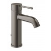 Смеситель для раковины GROHE Essence New с донным клапаном, темный графит матовый 23589AL1