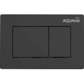 AQM4102B Панель смыва AQUAme, пластик, черный AQM4102B