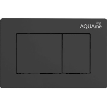 AQM4102B Панель смыва AQUAme, пластик, черный AQM4102B