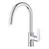 Смеситель для кухни GROHE BauCurve однорычажный, хром (30547000)