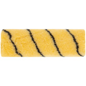 Ролик полиакриловый, бежевый с черной полоской, диам. 40/61 мм; ворс 10,4 мм, 180 мм