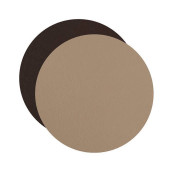 ADJ Плейсмат 40см., круглый, натуральная кожа, цвет: капучино/шоколад. 0003.04/06 ADJ Плейсмат 40см., круглый, натуральная кожа, цвет: капучино/шоколад. 0003.04/06
