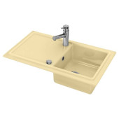 Duravit Cassia Кухонная мойка 86x51см., встраиваемая, цвет: бежевая. 7513861900
