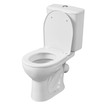 1P4008S0000BF Унитаз-компакт Орион белый, сидение полипропилен (арт. 188008S0020B0), кос вып 1.P400.8.S00.00B.F