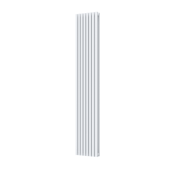Радиатор КЗТО QUADRUM 30 V 2- 1750-8 RAL1T104S9016 (белый муар) QUD30V217508RAL1T104S9016