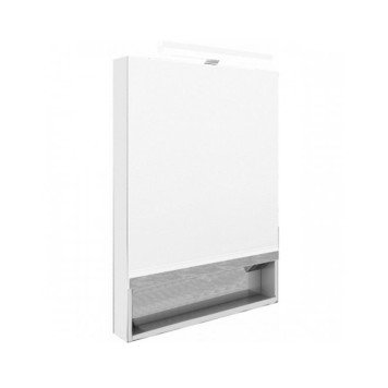 Roca Z.RU93.0.275.0 The Gap Шкаф зеркальный 800х850х129 мм, LED светильник, Белая плёнка ZRU9302750