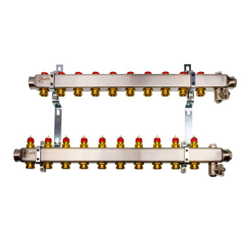 Комплект коллекторов Danfoss SSM-10 для 10 контуров 088U0980