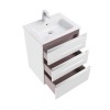 Roca The Gap Тумба подвесная 60x45x74см, с 3 ящиками, цвет: белый. A857404806
