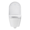 Duravit D-Neo Унитаз подвесной 48х37см, безободковый, сиденье микролифт, цвет: белый. 45880900A1 (2588090000+0021690000)