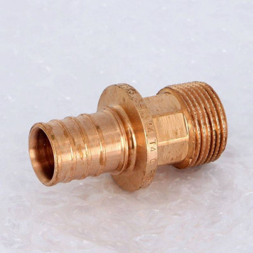 Муфта надвижная Н латунная REHAU 25х3/4 RХ-1