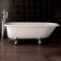 DevonDevon Kensington Ванна чугунная отдельностоящая 154х78хh63,4 см, цвет: белый. SFD1058SCR, 2MRKEN154CRDD