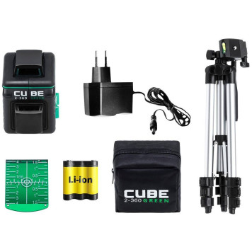 Уровень лазерный ADA CUBE 2-360 GREEN Professional Edition-3