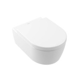 VilleroyBoch Avento Комплект унитаз-подвесной 37x53см, сиденье QuickRelease, SoftClose, цвет: альпийский белый. 5656HR01