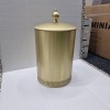 3SC Bally Ведро Oslash;22х30см., с крышкой, ручка Zar, цвет: Matt Satin Brass