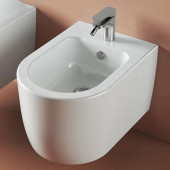 Artceram Monet Биде подвесное 36х52 см, 1 отверстие, цвет: белый. MNB001 01 00