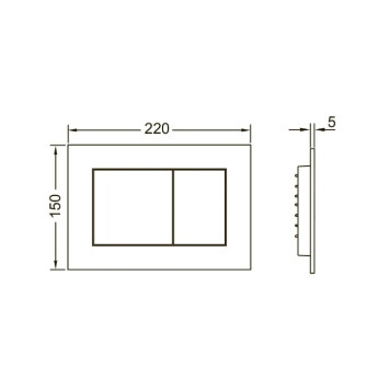 TECE Комплект TECEbase 3.0 c кронштейнами, звукоизоляцией, панелью смыва TECEnow, цвет: белый глянцевый. N500413-5