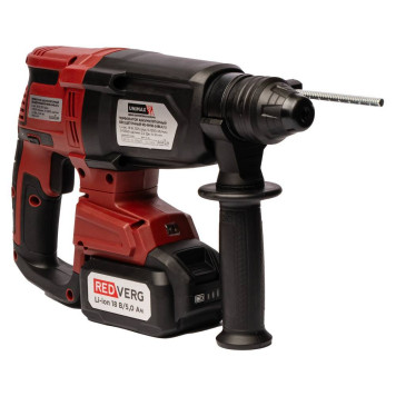 Перфоратор аккумуляторный бесщеточный REDVERG RD-RH18-24BLK/U-4