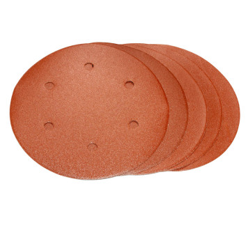 Шлифлист REDVERG к машине шлифовальной для стен и потолков 6 отверстий 225мм Р180 (5шт)(921205)-2
