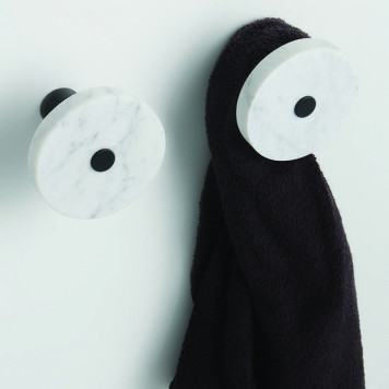 Bertocci Carrarino Крючек, подвесной, цвет: Carrara/хром. 124 4715 0000-1