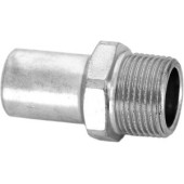 Фитинги под пресс-инструмент Пресс-вставка из нержавеющей стали с наружной резьбой 42х1 1/2 KW.SP993004208