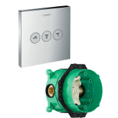 15764000S Set HG Select запорный/переключающий вентиль на 3 потр. (15764000+01800180) 15764000S