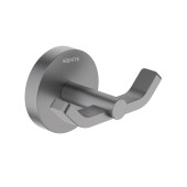 AQ4602BGM БЕТТА крючок двойной, оружейная сталь (шлиф. черный хром) AQ4602BGM